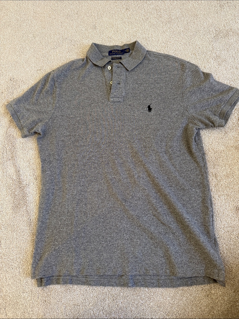 Polo by Ralph Lauren Men's Heather Gray Polo